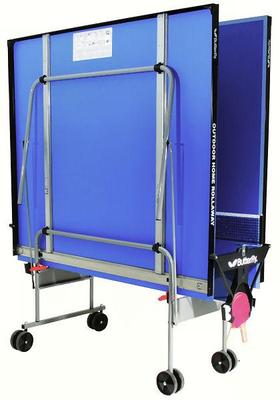 Butterfly Home Rollaway 4mm Outdoor Table Tennis Table - Blue - main image